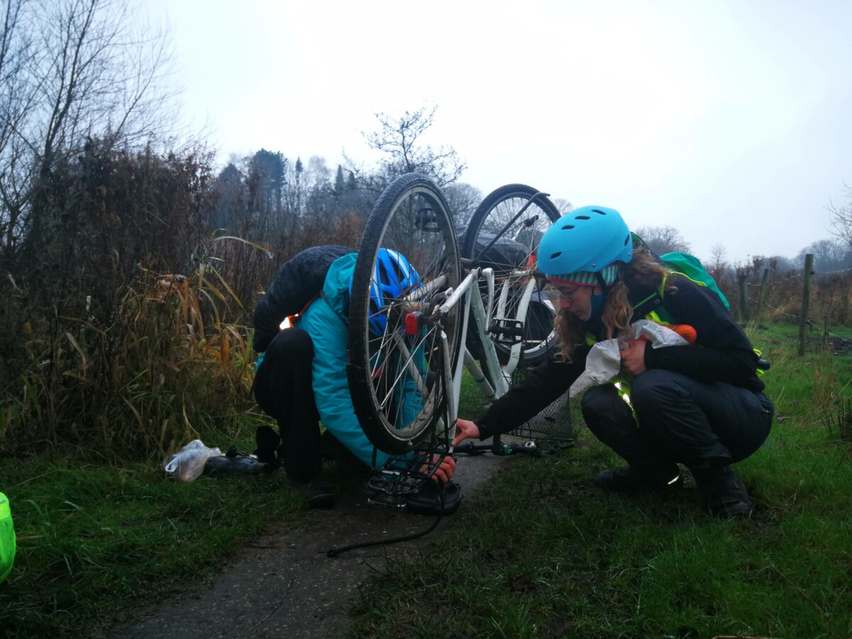 Learning to ride a bike is an example of learning by doing