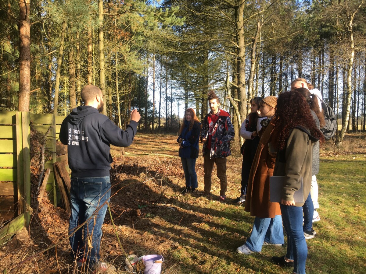 The images represent one of the efforts we practice at DNS to fight the Climate Crisis: school gardening and reconnection with Nature. 